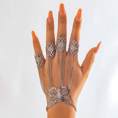 IP FASHION Alloy Ring Bracelet