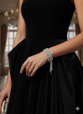 Wine Jewellery Crystal Bracelet