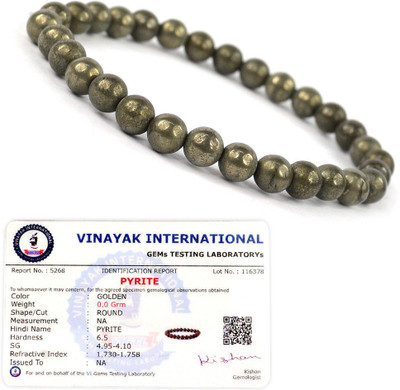REIKI CRYSTAL PRODUCTS Pyrite, Stone, Crystal Beads, Crystal Bracelet