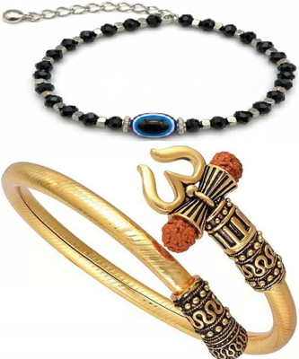 HouseOfCommon Brass, Alloy Bracelet(Pack of 2)