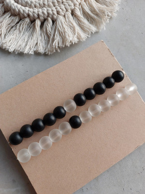 Malas Collection Stone, Crystal, Glass Bracelet(Pack of 2)