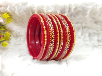 Radheraani Plastic Bangle Set(Pack of 6)