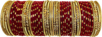 Shubhlaxmi Glass Bangle Set(Pack of 48)
