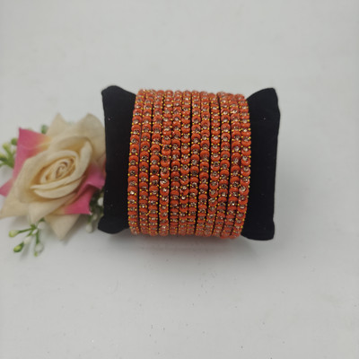 navika bangles Glass Bangle Set(Pack of 12)