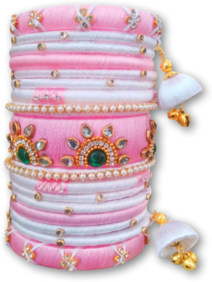 Nidhi's - World of Creation Dori Pearl Bangle Set(Pack of 10)