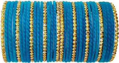 DURGANSH Glass Bangle Set(Pack of 34)
