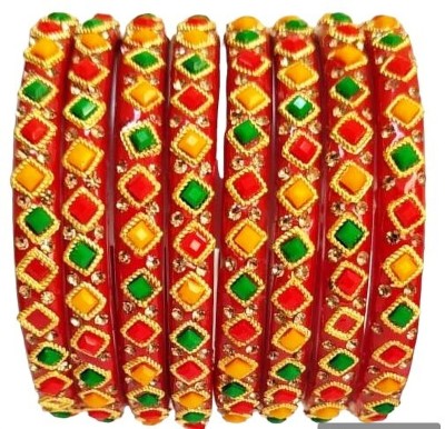 Vjy Glass Kada(Pack of 2)