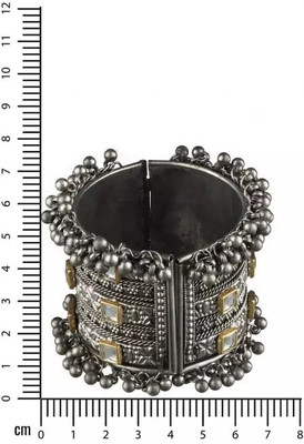Samridhi DC Alloy Sterling Silver Cuff