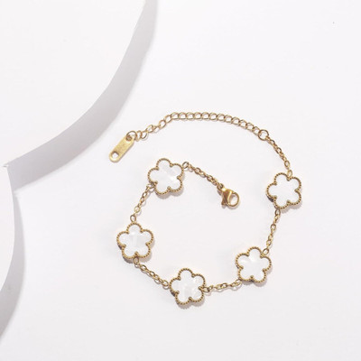 Gleve Stainless Steel Gold-plated Bracelet