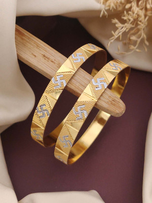 Springal Alloy Kada(Pack of 2)
