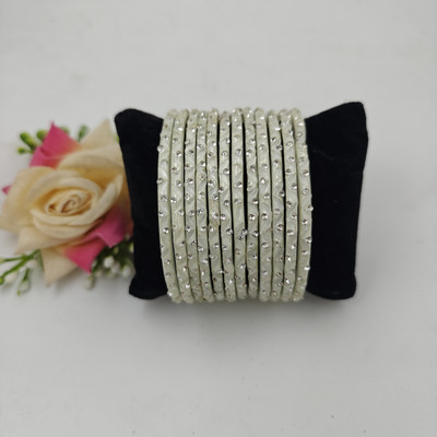 navika bangles Glass Bangle Set(Pack of 12)
