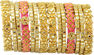 AVCRAFT Alloy Bangle Set(Pack of 10)