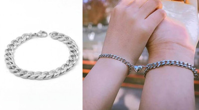 P R Production Brass Charm Bracelet(Pack of 2)