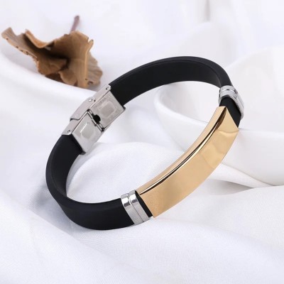 Vivity Stainless Steel Gold-plated Bracelet