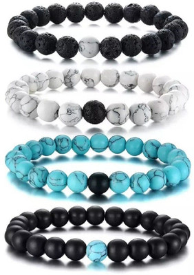 Malas Collection Stone Bracelet(Pack of 4)