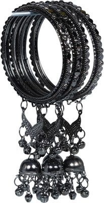 Ink innaka Metal Bangle Set(Pack of 4)