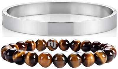 IKONKARR Crystal, Stainless Steel Bracelet(Pack of 2)