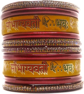 Priya art creation Lac Bangle Set(Pack of 10)