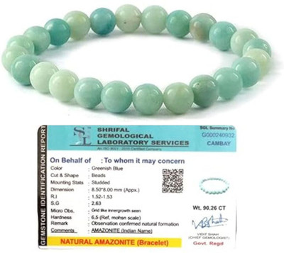 VIBESLE Crystal Beads Charm Bracelet