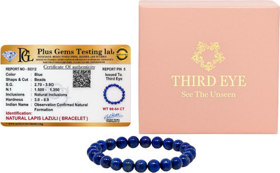 THIRDEYESTORE Lapiz Lazuli Lapis Lazuli Bracelet