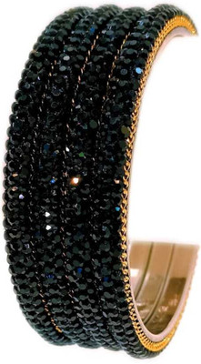 RKGlow Brass Bangle Set(Pack of 4)