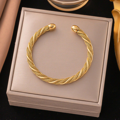 MYKI Stainless Steel Gold-plated Bracelet