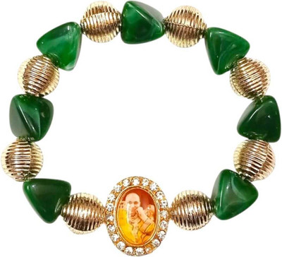 RN Collectibles Crystal Gold-plated Bracelet