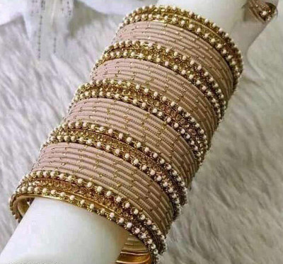 DONERIA Metal Bangle Set(Pack of 10)