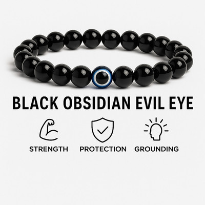 Crystal And shades Crystal, Tiger's Eye, Evil Eye Beads, Agate, Crystal, Jade, Quartz Bracelet