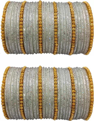 RADHA MOHAN EMPIRE Glass Bangle Set(Pack of 60)