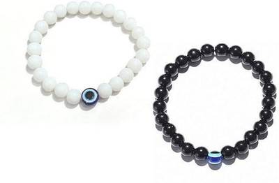 SIMPLESALES Glass Tourmaline Bracelet(Pack of 2)