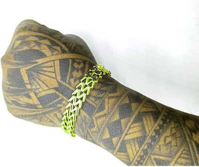 KINGSTYLEIMPEX Stainless Steel Gold-plated Bracelet