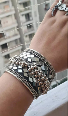 Samridhi DC Alloy Sterling Silver Cuff