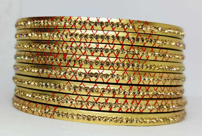 Ladiesstop Lac Bangle Set(Pack of 8)