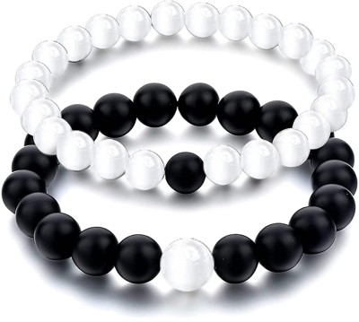 Okos Crystal Beads Bracelet Set(Pack of 2)