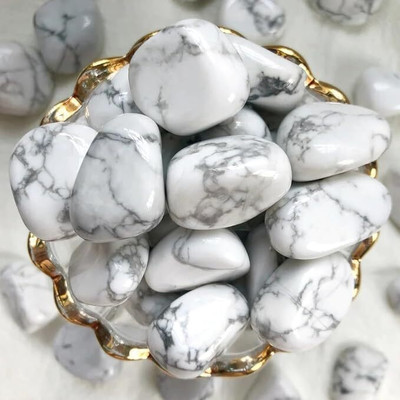 VIBESLE Stone, Howlite Crystal Bracelet