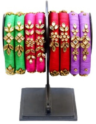 AVCRAFT Alloy Bangle Set(Pack of 4)