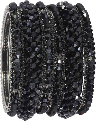 NMII Metal Bangle Set(Pack of 6)