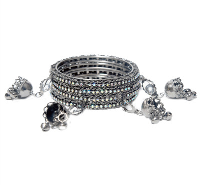 GPOOJA Brass Opal Bracelet Set(Pack of 4)