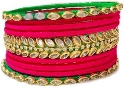 NITYAA HANDCRAFT Plastic Bangle Set(Pack of 2)