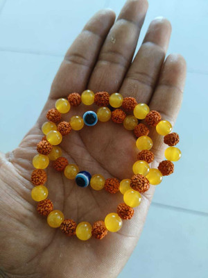 RIBHASH Stone Crystal Bracelet(Pack of 2)