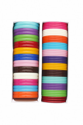 shambhave Plastic Bangle Set(Pack of 72)
