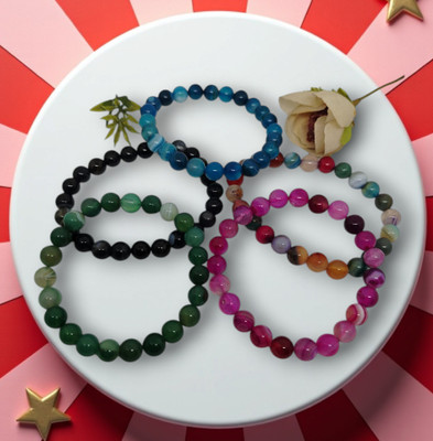 JRD Crystal Crystal Bracelet Set(Pack of 5)