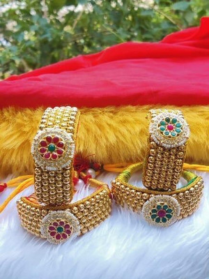 Dadho sutho Alloy Gold-plated Armlet(Pack of 4)