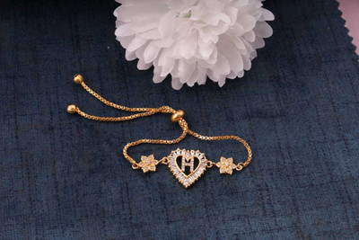 CHOPDA BUSSINESS HUB Alloy Diamond Gold-plated Bracelet
