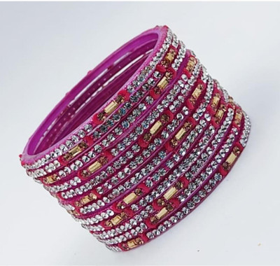 RAF dukan Glass Bangle Set(Pack of 12)