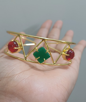 R S COLLECTION Alloy Gold-plated Cuff