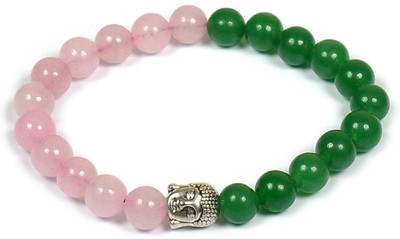 DIVINE SOUVENIRS Crystal Beads Brass Bracelet