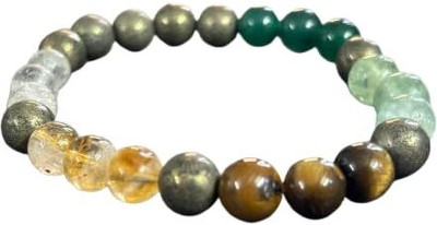 Astro Facts Pyrite, Tiger's Eye Crystal Bracelet