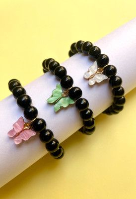 Ennygacessories Glass Bracelet(Pack of 3)